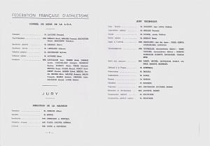 LOA G ORAN 4 ET 5 JUIN 1960 MEETING INTERNATIONAL D ATHLETISME   (2)
